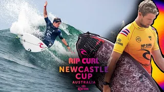 Rookie Morgan Cibilic Takes Down World #1 John John Florence | Rip Curl Newcastle Cup Heat Replay