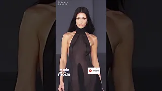 bella hadid cute moment with gorgeous outfit in runway #69 | extazic music | gigi hadid