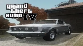 GTA IV Mods: Most Wanted #11 (German) (HD) - Ford Mustang Fastback