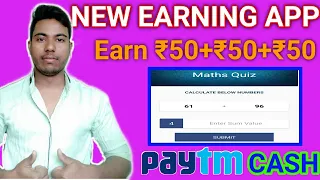 New Earning App !! Per Day ₹50+₹50+₹50 Paytm Cash !! Best Self Task App 2020 !!