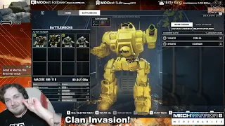 Mechwarrior 5 Clan Invasion Mod Testing Pt. 1/2: The Mackie Attack