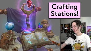 Crafting Tables and an Extra Bag Slot! Reacting to the Profession Update