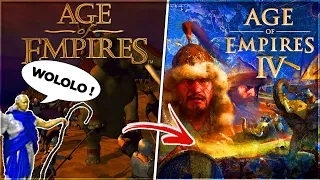 Evolution Of Wololo ! (Age Of Empires to Age Of Empires 4)