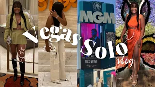 VLOG: Vegas Solo Trip | Usher Concert, Catch, Drais, Outfits I Wore