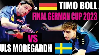 TIMO BOLL VS TRULS MOREGARD | FINAL GERMAN CUP 2023