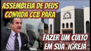 PASTOR DA ASSEMBLEIA DE DEUS MANDA CHAMAR URGENTE A CCB PARA FAZER UM CULTO NA SUA IGREJA,RESULTADO.