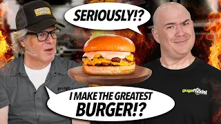 I got schooled by the Burger GOAT!