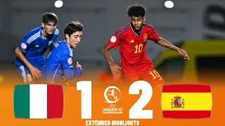 Spain vs Italy | Highlights | U17 European Championship 18-05-2023