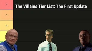 The Villains Tier List: The First Update
