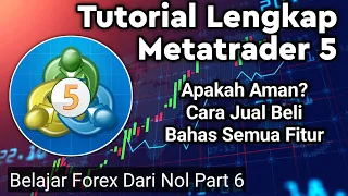 Belajar Forex Dari Nol Part 6 : Tutorial Lengkap Aplikasi Metatrader 5