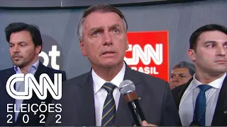 Jair Bolsonaro (PL) analisa participação em debate entre presidenciáveis | CNN BRASIL