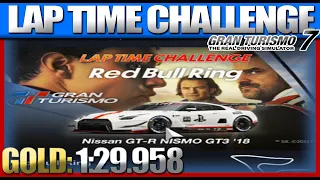 Gran Turismo 7  [GOLD] Online Lap Time Challenge - Red Bull Ring [NISSAN GT-R NISMO GT3 '18]