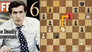 100%... Unprecedented! | Larsen vs Fischer | (1971) | Game 6