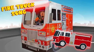 Fire Truck Song for Kids | Handyman Hal visits a Fire Truck Museum