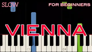 VIENNA [ HD ] - BILLY JOEL | EASY PIANO