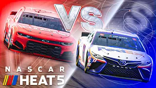 ЭКСТРЕМАЛЬНАЯ БОРЬБА ЗА ПОБЕДУ В СЕЗОНЕ НАСКАР - NASCAR Heat 5 #35