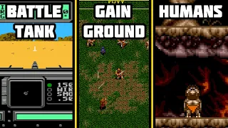 Battle tank, Gain Ground, Humans - Ретро Стрим Sega Dendy nes PS1 Ностальгия