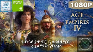 Age of Empires IV | Nvidia GT 1030 | Intel Core i5-2400 | 8gb Ram | Low Spec Gaming