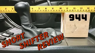 Porsche 944 – Short Shifter Installation & Review with Shift Rod Seal Replacement