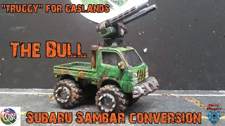 Gaslands "truggy" The Bull build and paint! Subaru Sambar conversion