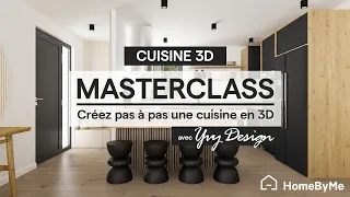 Masterclass : Créez une cuisine en 3D sur HomeByMe