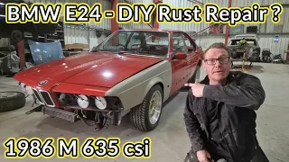 DIY Rust Repair ? - BMW E24