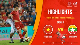 Highlights U23 Viet Nam vs U23 Myanmar | Men's football | SEA Games 31