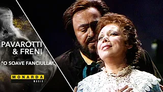 "O soave fanciulla", La Boheme (Luciano Pavarotti & Mirella Freni) | San Francisco, 1989