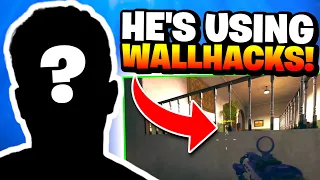 HE GOT CAUGHT USING WALLHACKS LIVE ON STREAM IN WARZONE 3!