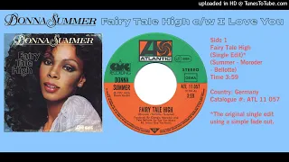 Donna Summer -  Fairy Tale High (Single Edit)