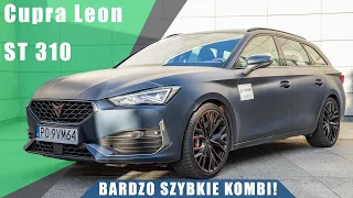 Cupra Leon ST 310 KM 4Drive 2022. Bardzo szybkie kombi!