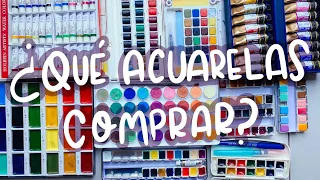 ¿QUÉ ACUARELAS COMPRAR? 💖 DEPENDIENDO TUS NECESIDADES