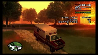 Grand Theft Auto: SA complete 12 levels of Paramedics-savior trophy