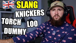 AMERICAN Tries To GUESS British SLANG! | British Slang Quiz