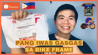 UNBOXING BIKE SKIN PROTECTOR/ FRAME PROTECTOR/ REVIEW/ SHOPEE PART 1