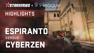 Highlights: EspiranTo vs CyberZen | StarSeries & i-League CS:GO Season 6