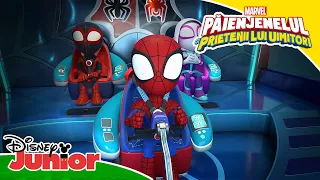 🌊 Aventuri subacvatice | Păienjenelul Marvel și prietenii lui uimitori | Disney Junior România