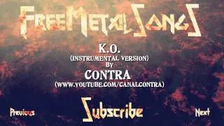 Royalty Free Metal - K.O. (by CONTRA) Instrumental version - Download link in description