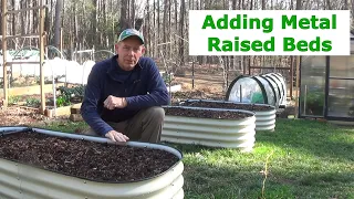Vego Garden Raised Metal Beds - Build, Leveling and Filling Economically