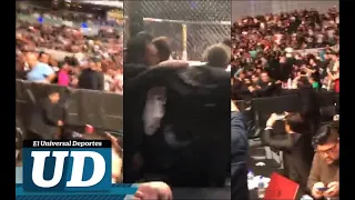 🤦‍♂️ Afición agrede a peleadores de la UFC en la Arena Ciudad de México💥