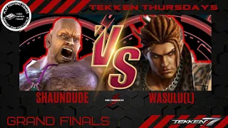Shaundude vs. Wasulu(L) / Grand Finals/ Tekken Thursdays Online /Tekken 7 / May 2021