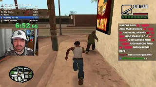 Bananirou hace speedrun de GTA SA y pierde como un novato