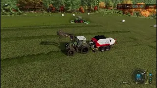 Earning good money/finishing baling contracts/collecting & selling bales |Galgenberg 2.0 |Fs22 |Ps4