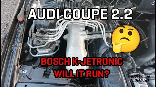 Audi Coupe B3 Bosch K-Jetronic Will it run?