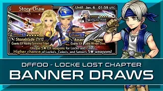 Dissidia Final Fantasy: Opera Omnia - Locke LC Banner Draws