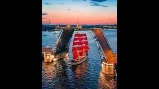 Алые паруса!!!Scarlet sails  Saint Petersburg.