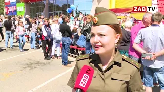 Читинские дети смогли побывать в роли спасателей и росгвардейцев