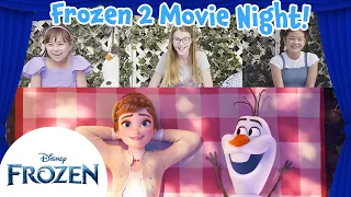 Frozen 2 Themed Movie Night Picnic | Frozen