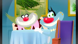 Oggy and the Cockroaches - AT THE RESTAURANT (S06E61) CARTOON | New Episodes in HD/kids cartoon