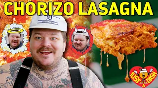 Naughty or Nice Chorizo Lasagna  | Matty Matheson | Just A Dash | EP 7